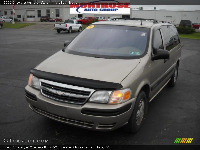 Sandrift Metallic / Neutral 2001 Chevrolet Venture