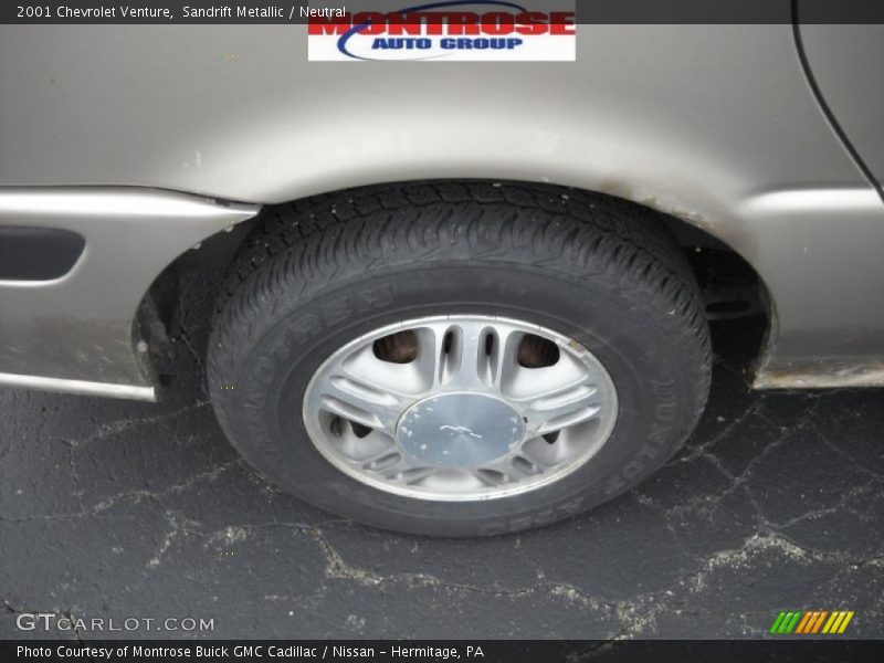 Sandrift Metallic / Neutral 2001 Chevrolet Venture