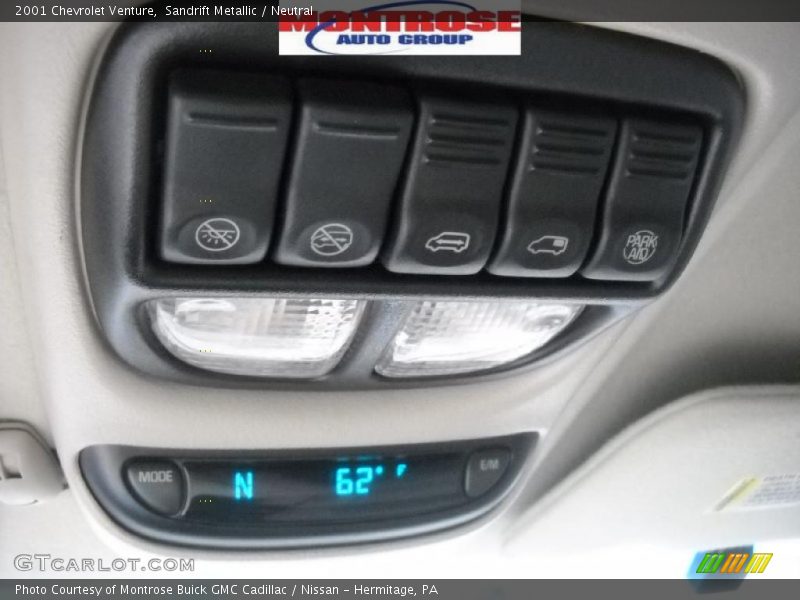 Sandrift Metallic / Neutral 2001 Chevrolet Venture