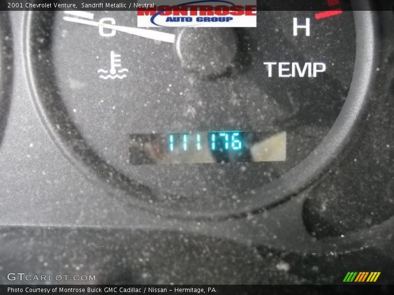 Sandrift Metallic / Neutral 2001 Chevrolet Venture