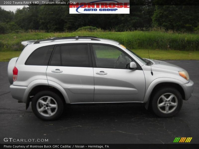 Titanium Metallic / Gray 2002 Toyota RAV4 4WD