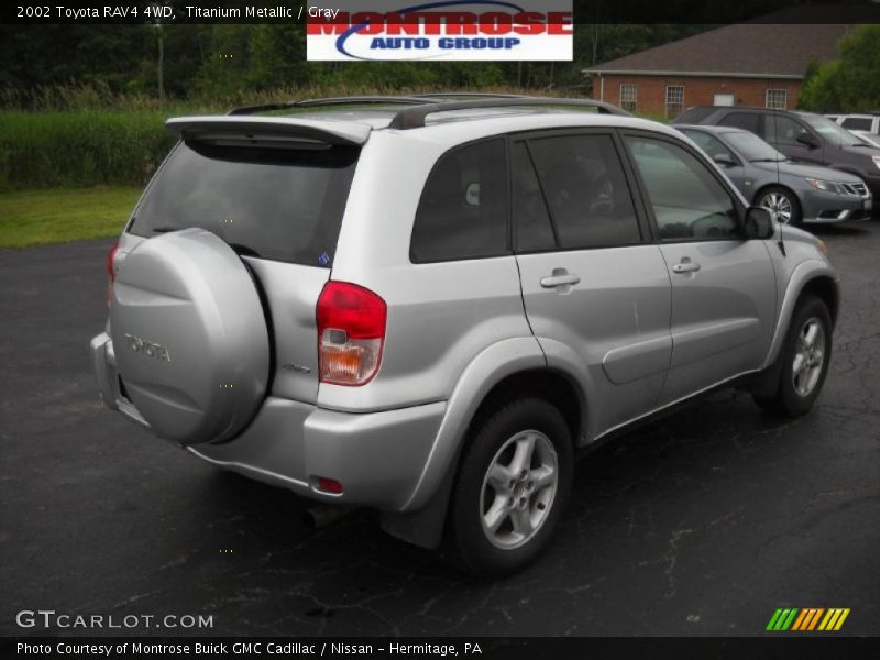 Titanium Metallic / Gray 2002 Toyota RAV4 4WD