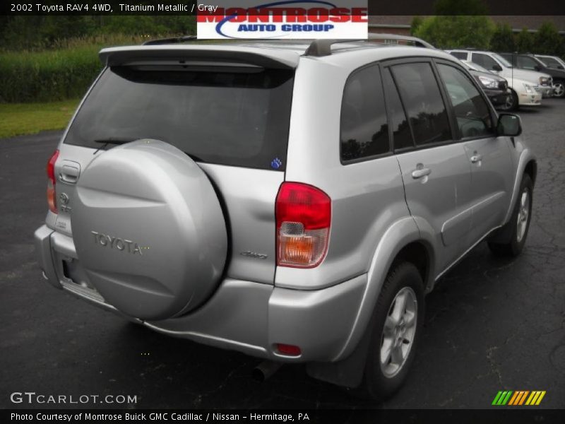 Titanium Metallic / Gray 2002 Toyota RAV4 4WD