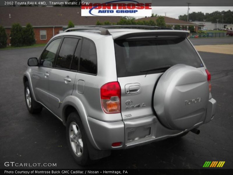 Titanium Metallic / Gray 2002 Toyota RAV4 4WD