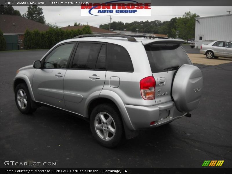 Titanium Metallic / Gray 2002 Toyota RAV4 4WD