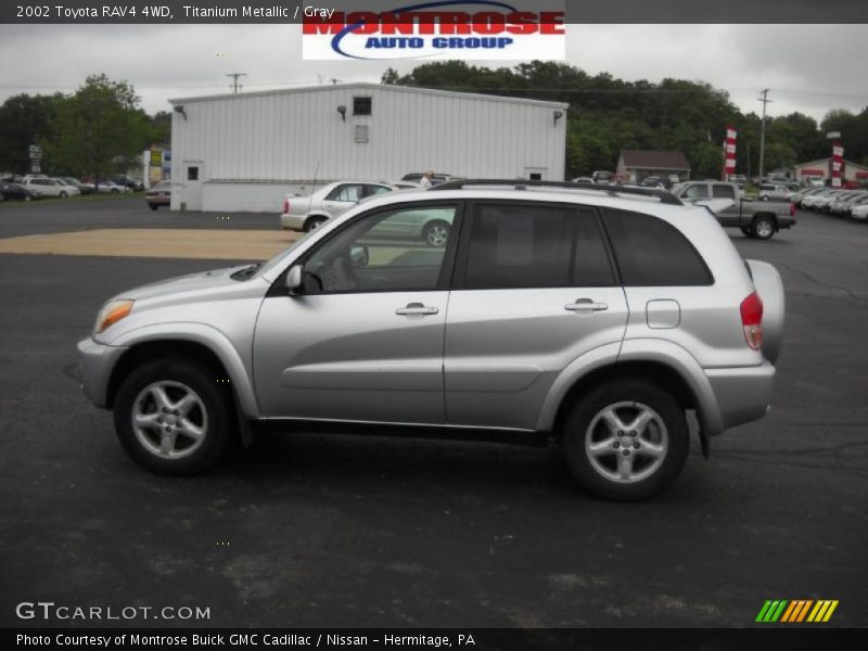 Titanium Metallic / Gray 2002 Toyota RAV4 4WD