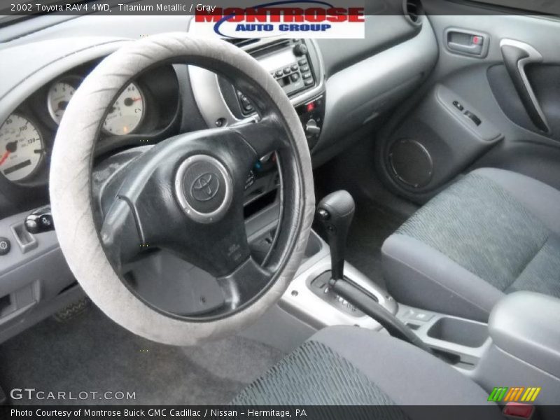 Titanium Metallic / Gray 2002 Toyota RAV4 4WD
