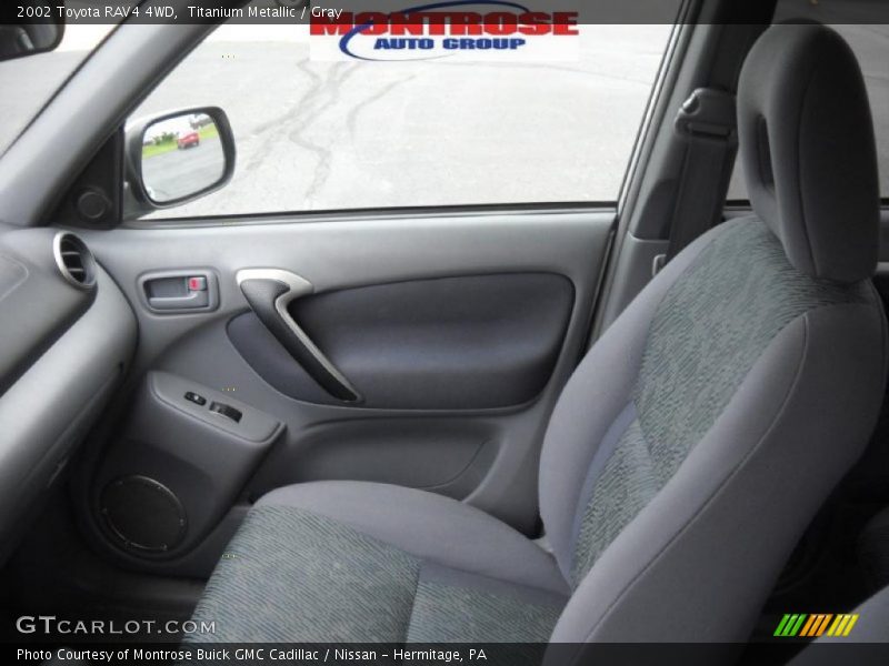 Titanium Metallic / Gray 2002 Toyota RAV4 4WD