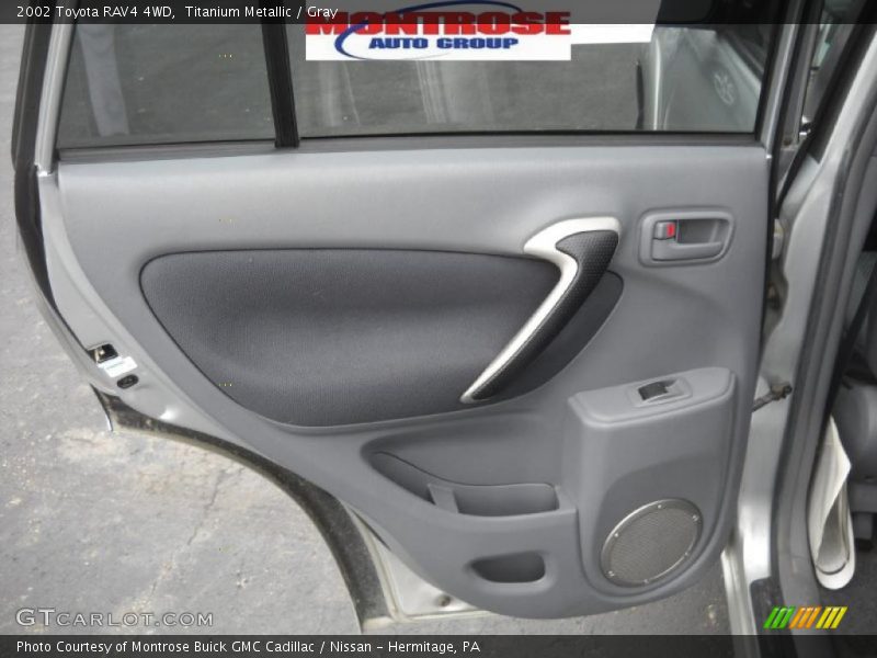 Titanium Metallic / Gray 2002 Toyota RAV4 4WD