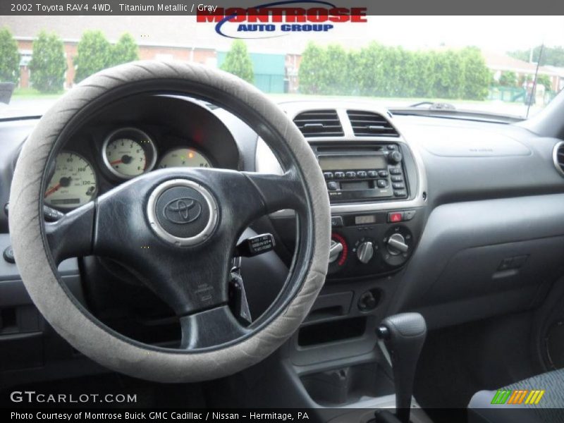 Titanium Metallic / Gray 2002 Toyota RAV4 4WD