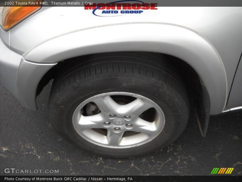 Titanium Metallic / Gray 2002 Toyota RAV4 4WD
