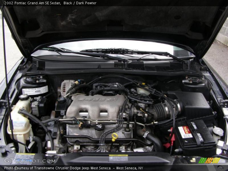 Black / Dark Pewter 2002 Pontiac Grand Am SE Sedan