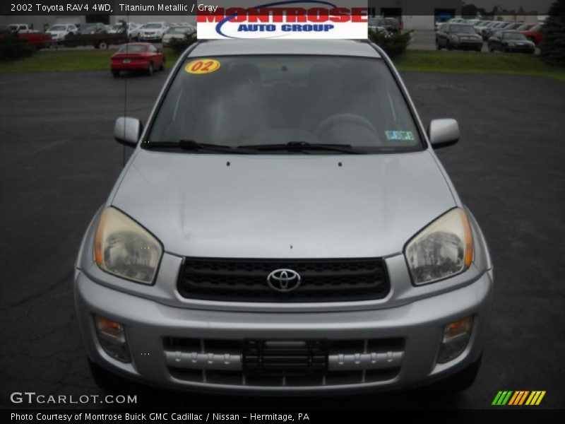Titanium Metallic / Gray 2002 Toyota RAV4 4WD