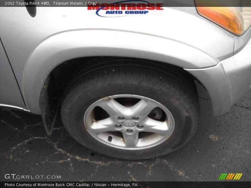 Titanium Metallic / Gray 2002 Toyota RAV4 4WD