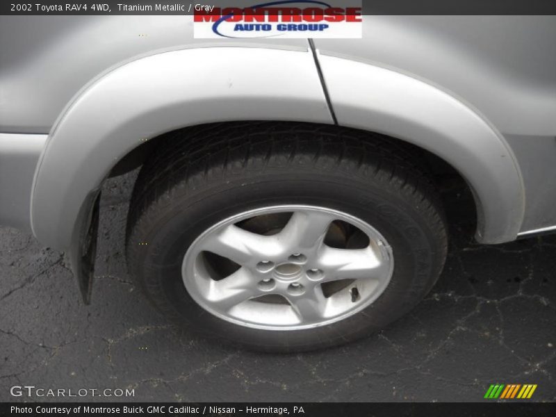 Titanium Metallic / Gray 2002 Toyota RAV4 4WD