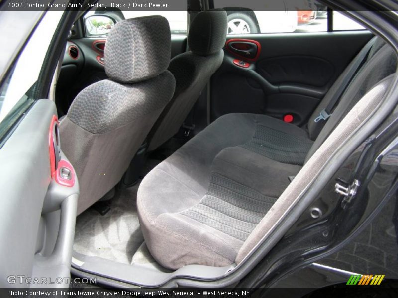 Black / Dark Pewter 2002 Pontiac Grand Am SE Sedan