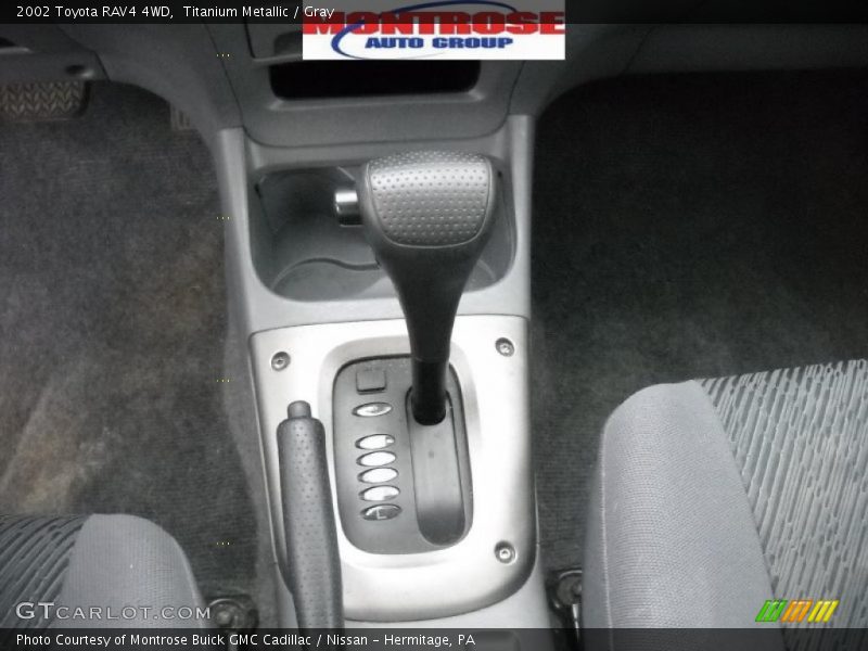 Titanium Metallic / Gray 2002 Toyota RAV4 4WD