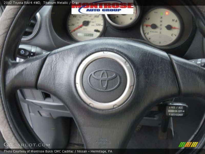 Titanium Metallic / Gray 2002 Toyota RAV4 4WD