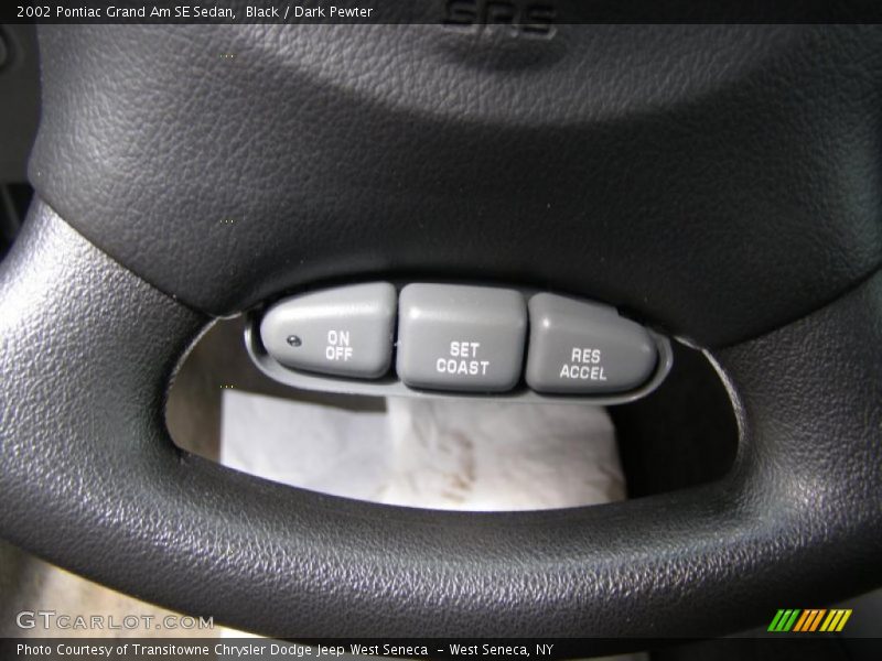 Black / Dark Pewter 2002 Pontiac Grand Am SE Sedan