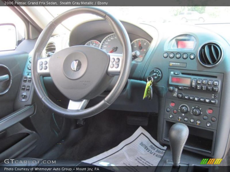 Stealth Gray Metallic / Ebony 2006 Pontiac Grand Prix Sedan
