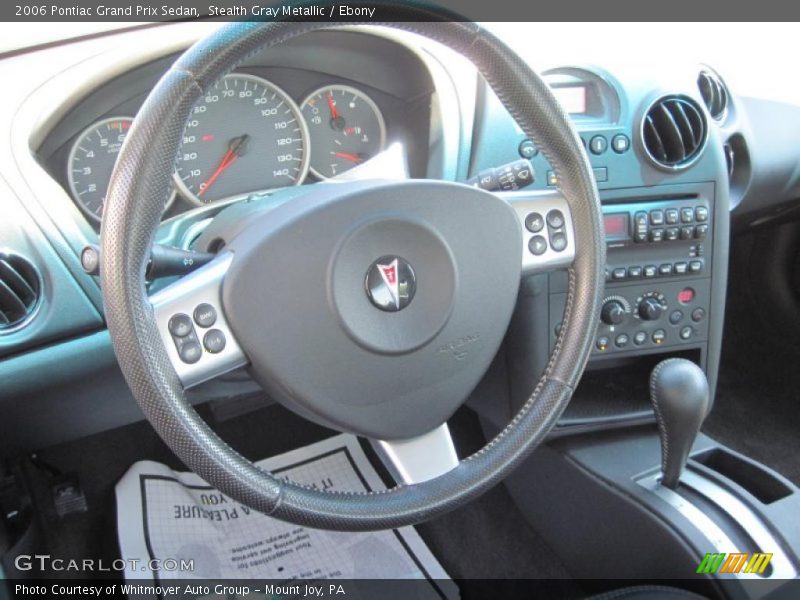 Stealth Gray Metallic / Ebony 2006 Pontiac Grand Prix Sedan