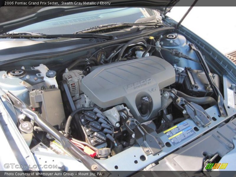 Stealth Gray Metallic / Ebony 2006 Pontiac Grand Prix Sedan