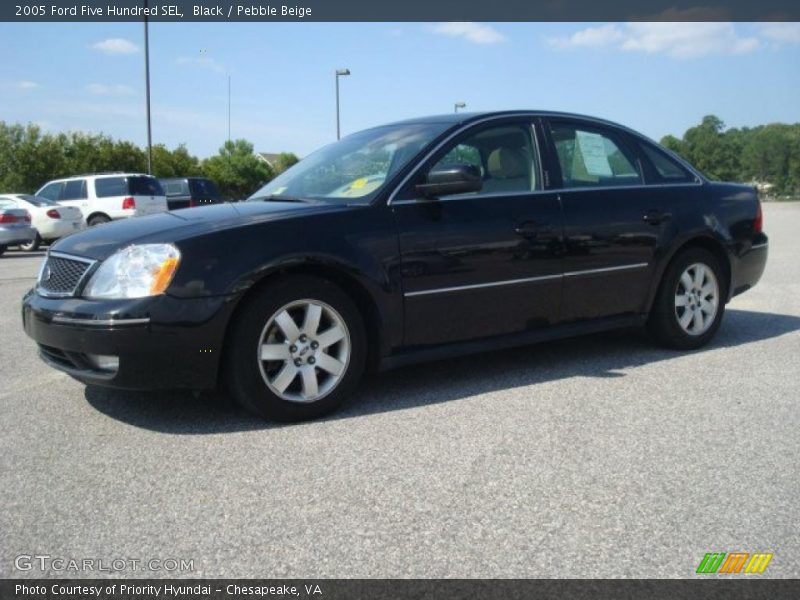 Black / Pebble Beige 2005 Ford Five Hundred SEL