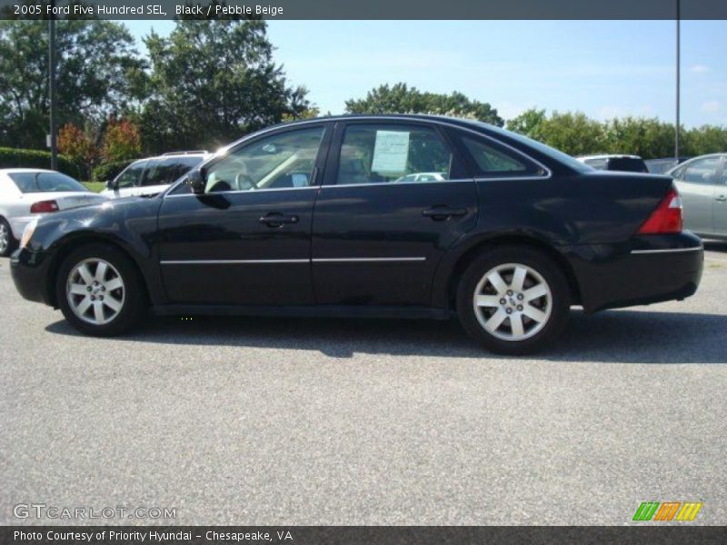 Black / Pebble Beige 2005 Ford Five Hundred SEL
