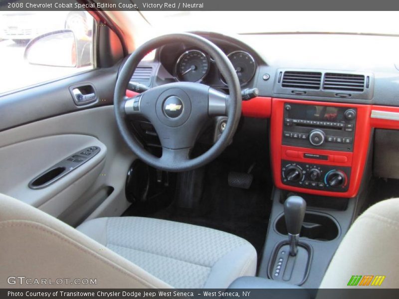 Victory Red / Neutral 2008 Chevrolet Cobalt Special Edition Coupe