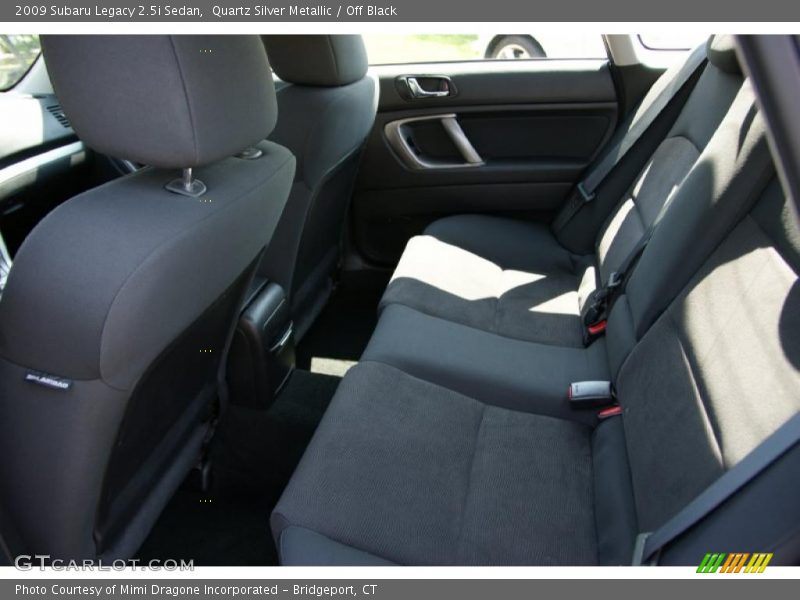 Quartz Silver Metallic / Off Black 2009 Subaru Legacy 2.5i Sedan