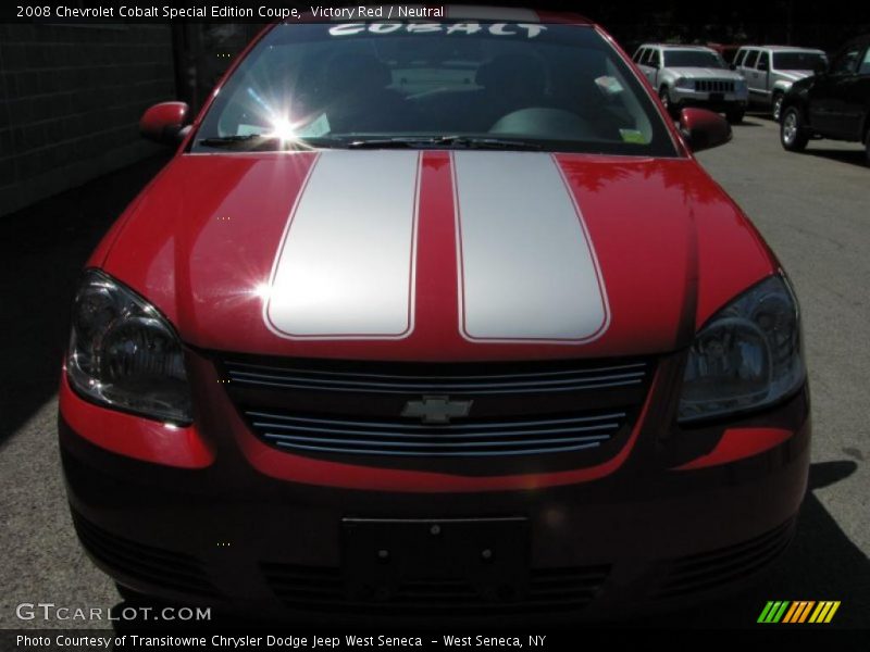 Victory Red / Neutral 2008 Chevrolet Cobalt Special Edition Coupe