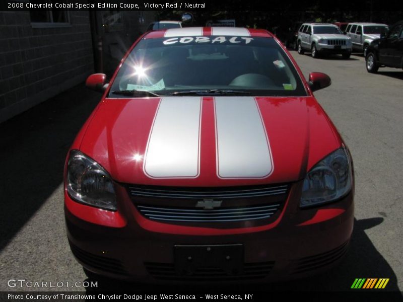 Victory Red / Neutral 2008 Chevrolet Cobalt Special Edition Coupe