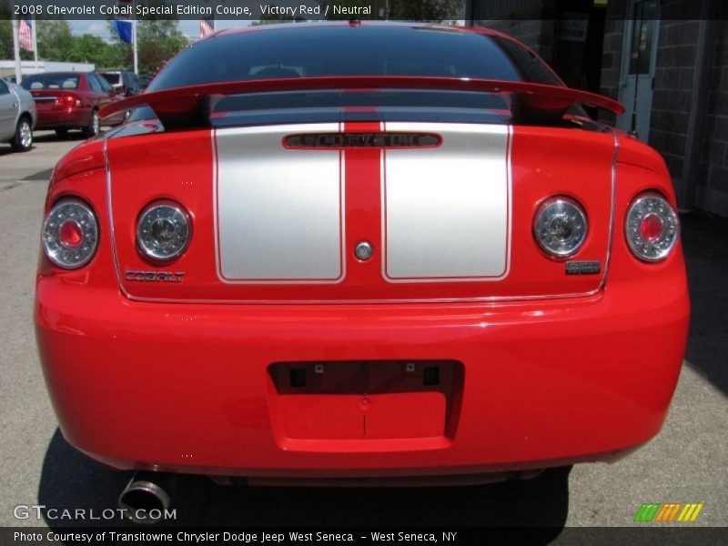 Victory Red / Neutral 2008 Chevrolet Cobalt Special Edition Coupe