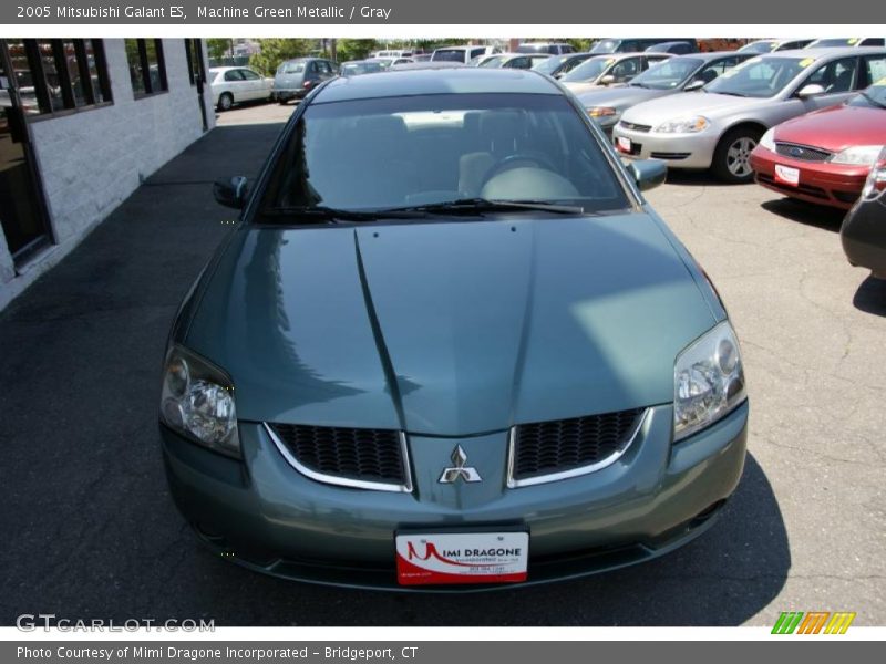 Machine Green Metallic / Gray 2005 Mitsubishi Galant ES