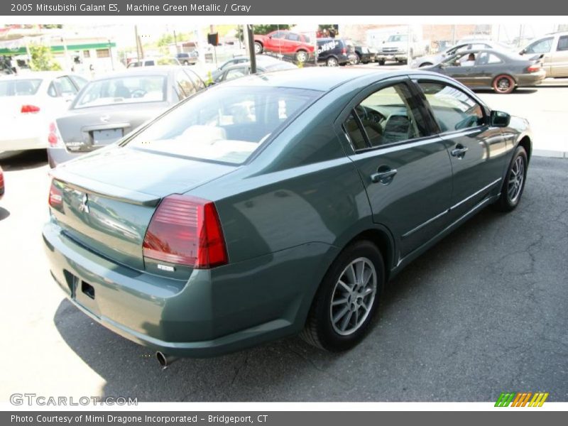 Machine Green Metallic / Gray 2005 Mitsubishi Galant ES