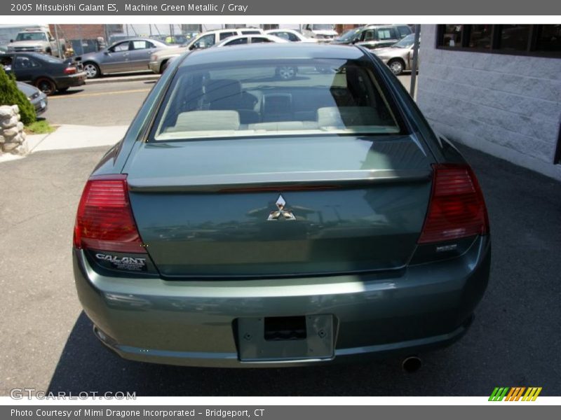 Machine Green Metallic / Gray 2005 Mitsubishi Galant ES