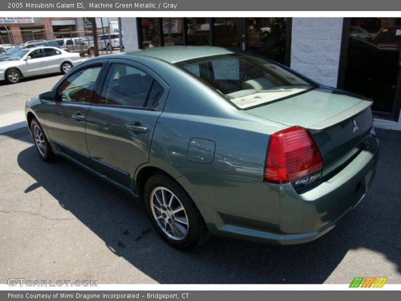 Machine Green Metallic / Gray 2005 Mitsubishi Galant ES