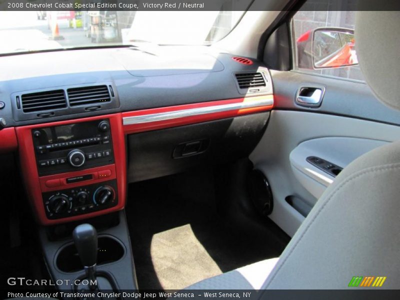 Victory Red / Neutral 2008 Chevrolet Cobalt Special Edition Coupe
