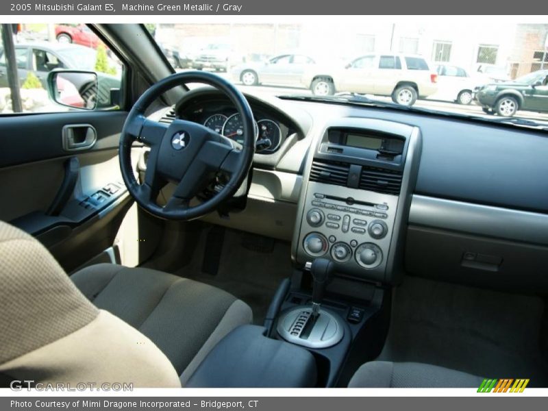 Machine Green Metallic / Gray 2005 Mitsubishi Galant ES