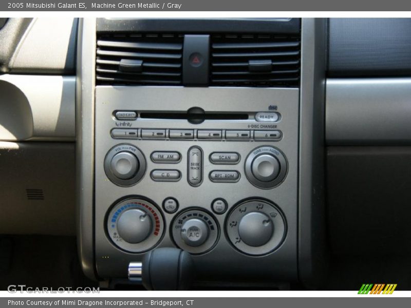 Machine Green Metallic / Gray 2005 Mitsubishi Galant ES