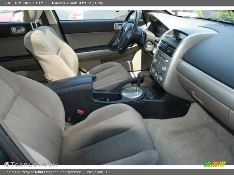 Machine Green Metallic / Gray 2005 Mitsubishi Galant ES