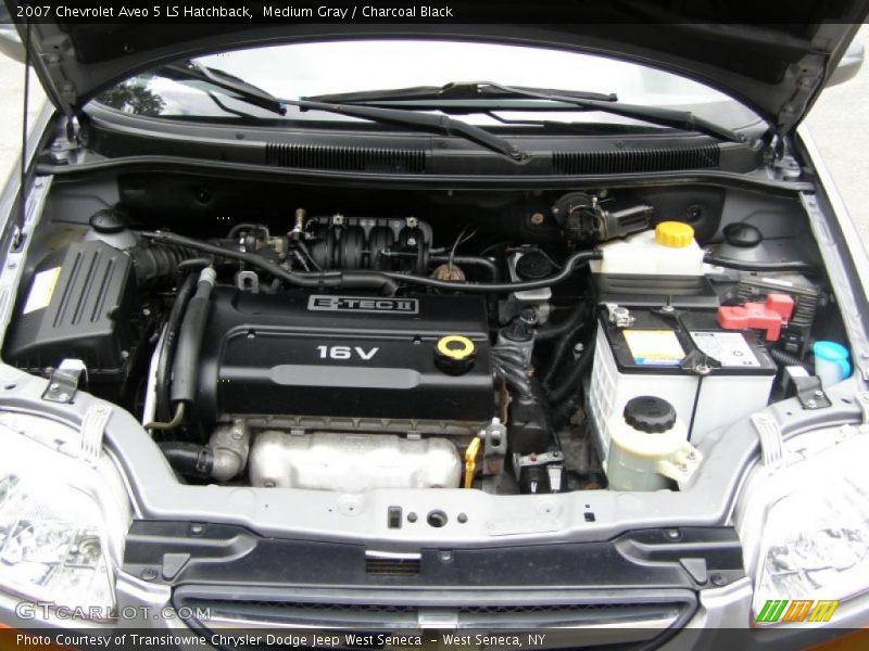 Medium Gray / Charcoal Black 2007 Chevrolet Aveo 5 LS Hatchback