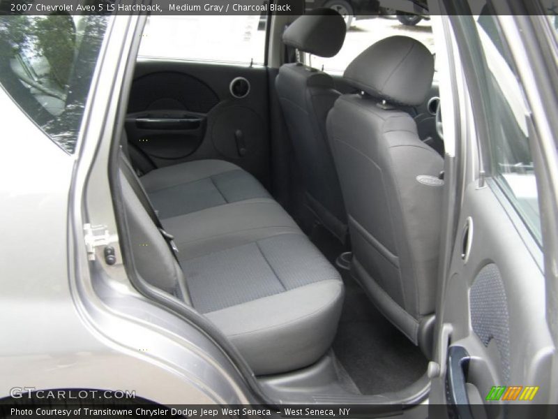 Medium Gray / Charcoal Black 2007 Chevrolet Aveo 5 LS Hatchback