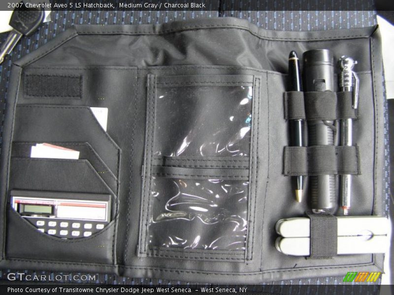 Medium Gray / Charcoal Black 2007 Chevrolet Aveo 5 LS Hatchback