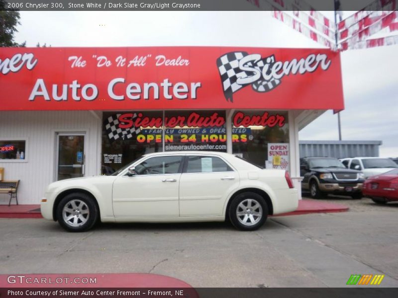 Stone White / Dark Slate Gray/Light Graystone 2006 Chrysler 300