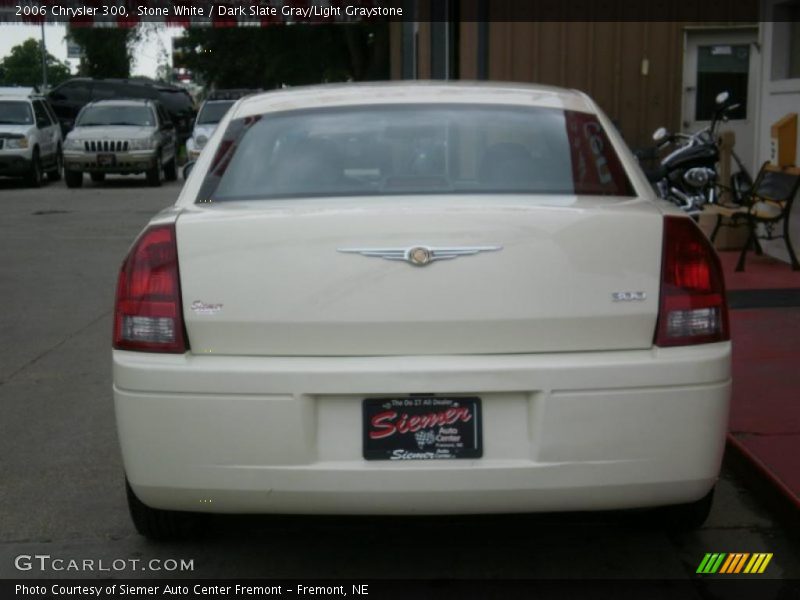 Stone White / Dark Slate Gray/Light Graystone 2006 Chrysler 300