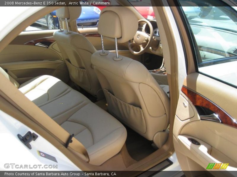 Arctic White / Cashmere 2008 Mercedes-Benz E 350 Sedan