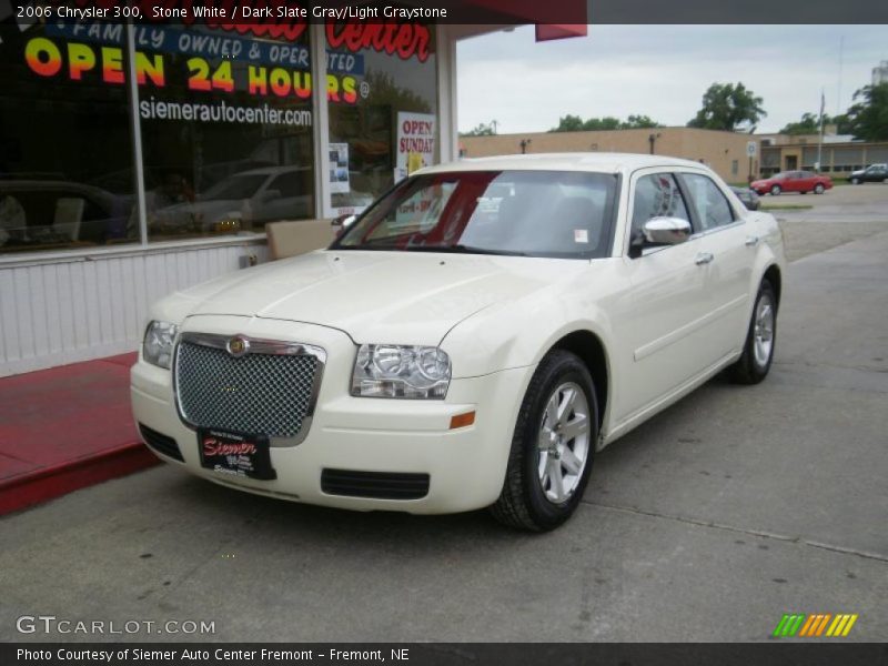 Stone White / Dark Slate Gray/Light Graystone 2006 Chrysler 300