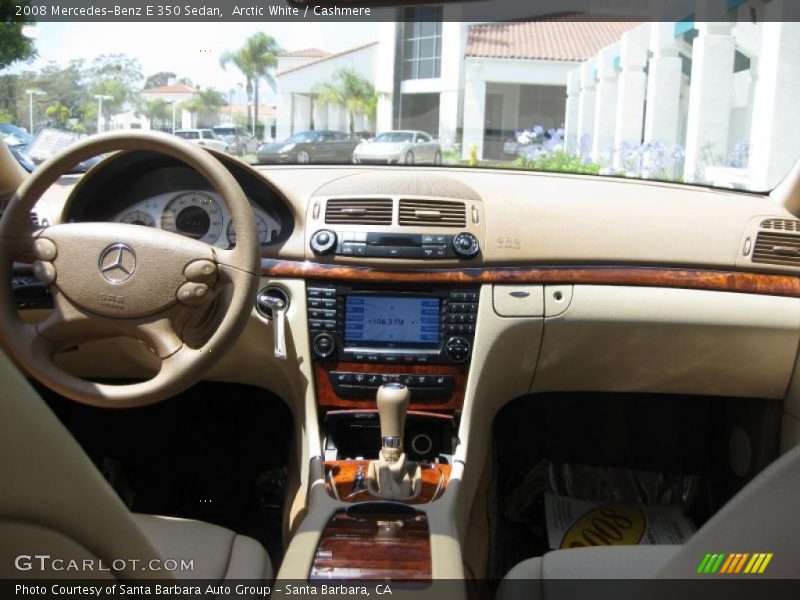 Arctic White / Cashmere 2008 Mercedes-Benz E 350 Sedan