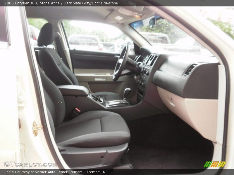 Stone White / Dark Slate Gray/Light Graystone 2006 Chrysler 300